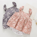 Summer Baby Clothes Baby Rompers New Summer Clothes Fashion Cute Cherry Prints Kids Clothing Rompers Dress With Hat