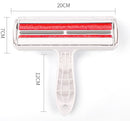 Pet Hair Remover Roller Lint Sticking Roller 2-Way Removing Dog Cat Hair from Furniture Carpets Clothing One Hand Operate