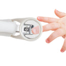 Cortaúñas plegable para bebés con lupa súper transparente, bolsillo para niños, uñas para dedos de los pies, cuidado del bebé, herramientas de corte para recién nacidos