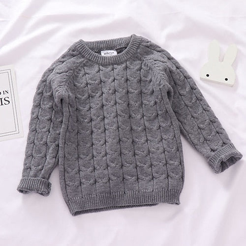 0-4 Yrs Girls Boys Suit Fall Baby Boys Girls Clothing Sets Winter knitting Pullover Sweater+Pants Infant Boys Knit Tracksuits