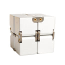 Aluminum Alloy Infinity Cube Fidget Cube Toy for Children Fidget Finger Anti Stress Killing Time Fidget Toys Infinite Cube