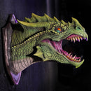Dragon Legends Prop 3d Wall Mounted Dinosaur Smoke Light Wall Art Sculpture Shape Statue Home Decor Room Halloween Decoration