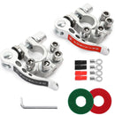 1 Pair Toolless Quick Disconnect Battery Main Cable Post Terminal Shut-Off Connectors 12v 6v 24v Boat Race Car UTV Tractor Truck