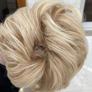 Tinashe Beauty Elastic Band With Hair Messy Hair Bun Scrunchy Chignon With Elastic Band Messi Hairpieces Donut For Women Kids