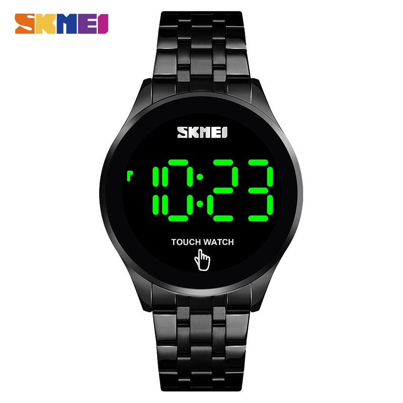 Reloj SKMEI de marca superior para Hombre, reloj LED con pantalla táctil, Relojes digitales Para Hombre, reloj de pulsera impermeable de 30M Para Hombre, Relojes Para Hombre 1579