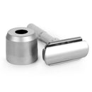 QSHAVE Adjustable Safety Razor kit  Men's Shaving kit Holder + Razor + Blade Disposal Case +15 Blades set