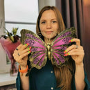 Garden Butterfly Wall Artwork for Home and Outdoor Decorations Statues Miniatures Sculptures of Yard