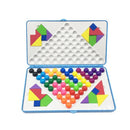 IQ Puzzle Children's Development Intelligence Early Educational Jigsaw Puzzle Magic Beads Boxed Building Pyramid Color Shape