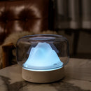 BPA-freier Aroma-Diffusor 400 ml Moutain View Essential Oil Aromatherapy Diffusor mit warmer und farbiger LED-Lampe Humidificador