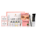 Kit de levantamiento de pestañas y combinación de tinte de tinte de cejas para pestañas, uso de tinte de cejas para levantamiento de pestañas, juego de maquillaje de ojos encantador para cejas