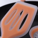 5pcs Silicone Kitchenware Non-stick Cookwarre Cooking Tool Spatula Ladle  Shovel Spoon Soup Kitchen Utensils Set кухонная посуда