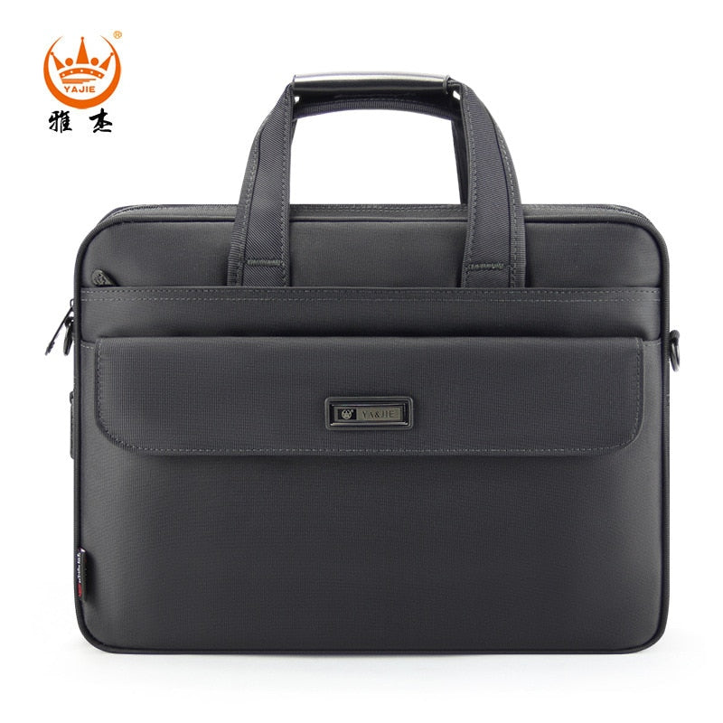 Bolsos para ordenador portátil para hombre, bolso de un solo hombro de gran capacidad, maletín de negocios a la moda para hombre, marca de 15 "para HP, DELL, Lenovo, Apple, Acer, Asus