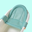 Baby Bath Cushion Portable Newborn Bath Anti-Slip Cushion Seat Infant Floating Bather Bathtub Pad Shower Support Mat Security