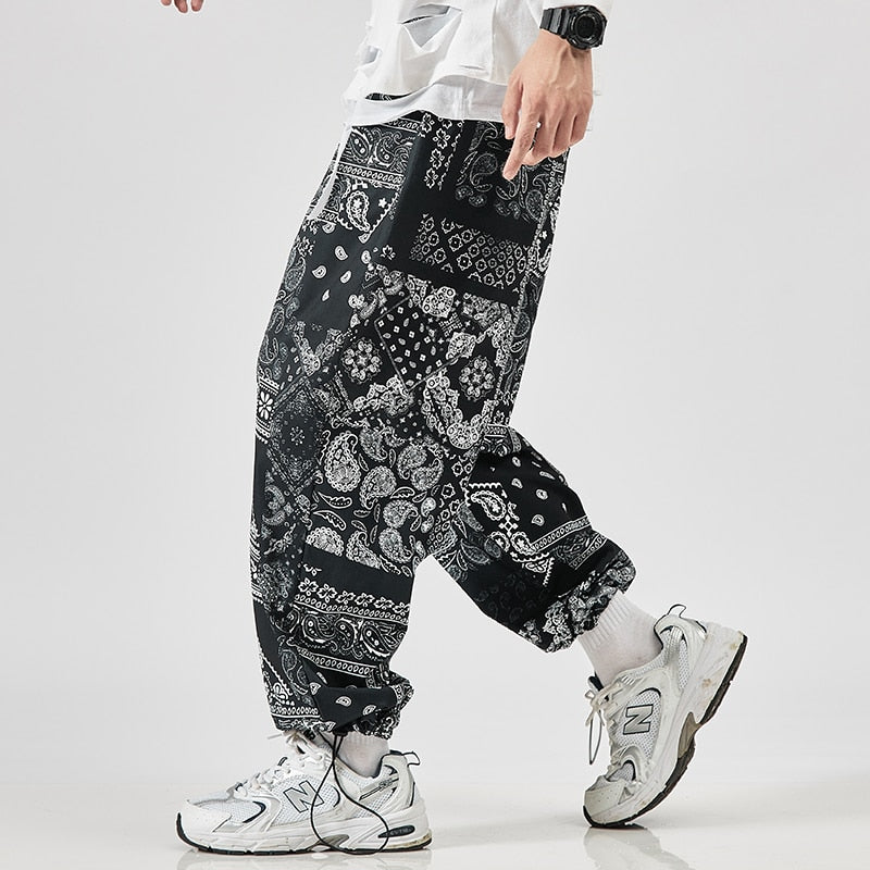 2022 männer Harem Hosen Neue Mode Jogger Jogginghose Korean Mann Lose Übergroße Hose Lustige Streetwear Männlichen Casual Hosen 5XL