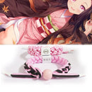 1 Pcs Cartoon Demon Slayer Kimetsu No Yaiba Bracelet Figure Kamado Tanjirou Nezuko Zenitsu Bangle Wristband Figure Toys Gift