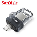 Sandisk PenDrive usb3.0Extreme high speed 150M/S Dual OTG USB Flash Drive 64GB 128GB 32GB 16GB Pen Drive USB3.0 PenDrive Genuine