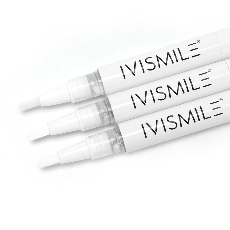 Kit de blanqueamiento de dientes IVISMILE, herramientas dentales de luz blanca, uso doméstico, limpieza bucal, juego de dientes 12% PAP, producto de sonrisa, eliminación de dientes blancos