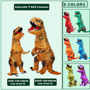 Disfraz inflable de dinosaurio t-rex caliente Purim fiesta de Halloween Cosplay disfraces mascota dibujos animados Anime vestido para niños adultos