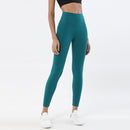 3.0 Pantalones deportivos de yoga de corte de una pieza Pantalones de yoga deportivos de tacto desnudo suave Cintura alta Gimnasio Jogging Fitness Legging atlético