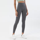 3.0 Pantalones deportivos de yoga de corte de una pieza Pantalones de yoga deportivos de tacto desnudo suave Cintura alta Gimnasio Jogging Fitness Legging atlético