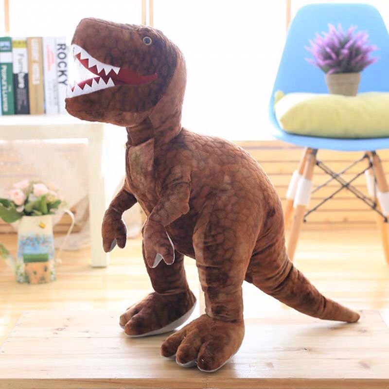 Hot Huggable Dinosaur Plush Toys Cartoon Simulation Tyrannosaurus Cute Stuffed Toy Dolls for Kids Children Boys Birthday Gift