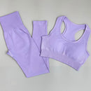 Fitness Women Yoga Set Seamless Sportswear Workout Sport Leggings+Top+Bra Gym Set Woman Gym Clothing Shorts Sets 2021 HOT