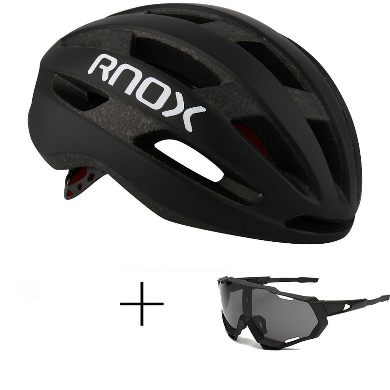 Rnox Aero Bicycle Safety Ultralight Road Bike Helmet Red MTB Cycling City Helmet Outdoor Mountain Sports Cap Casco Ciclismo