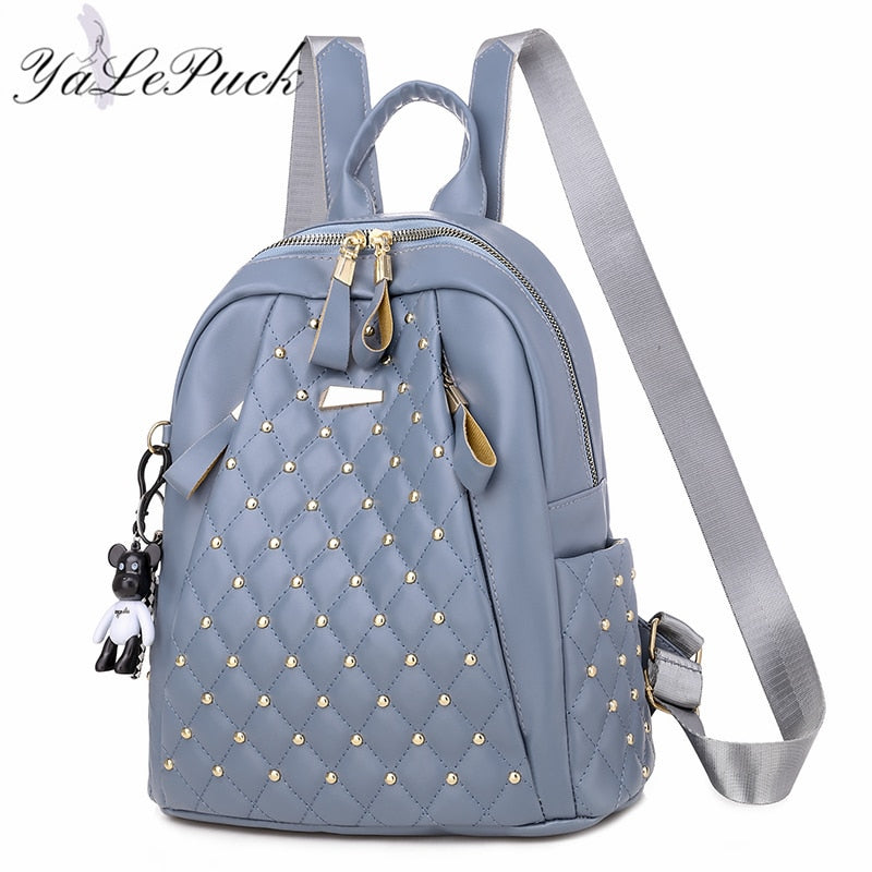 Vintage Damenrucksack Hochwertiger Lederrucksack Dame Reiserucksack Umhängetaschen Schultaschen Rucksack Mochila Feminina