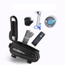 Bolsa de bicicleta marco frontal tubo superior bolsa de ciclismo reflectante impermeable 7,0 pulgadas funda de teléfono bolsa de pantalla táctil MTB paquete accesorios de bicicleta