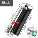 KAK Adjustable Door Closer Aluminum Alloy Automatic Door Spring Closer Soft Close Fire-proof Door Heavy Duty Door Hardware