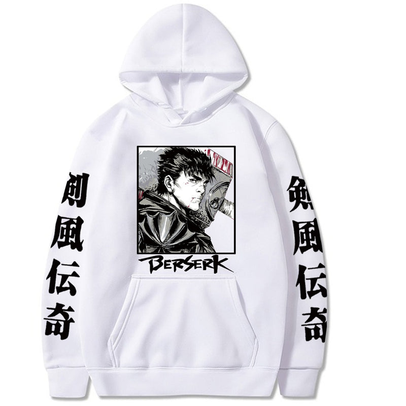 Hot Anine Berserk Hoodie  Loose Casual Hip Hop Man And Woman Cloths