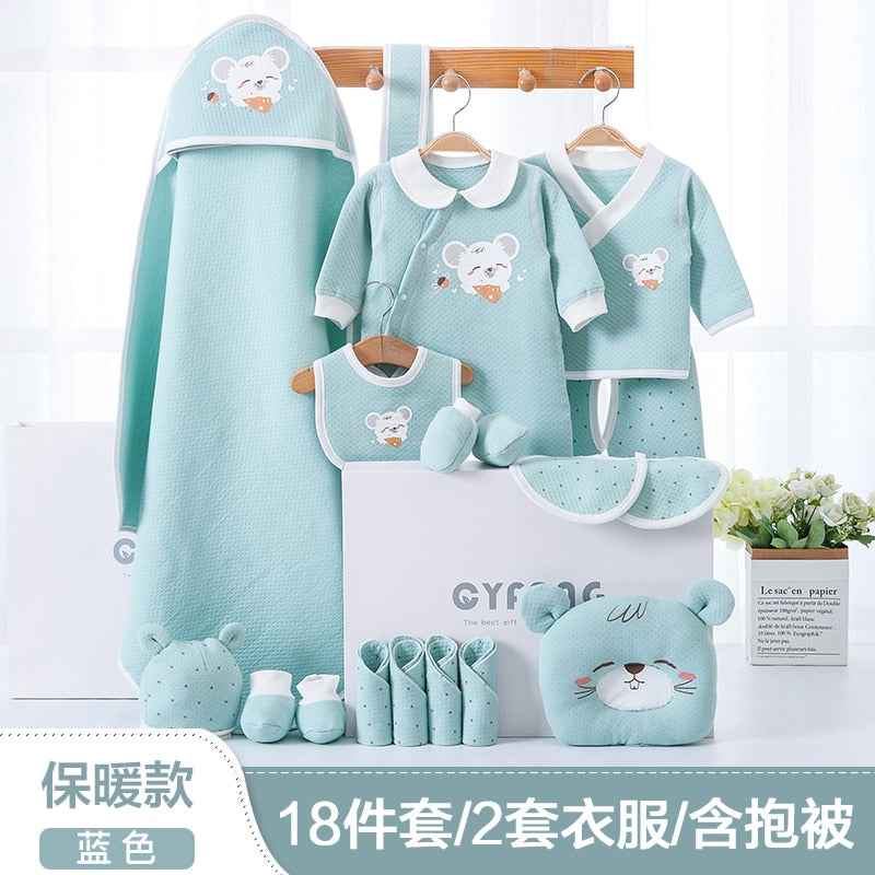 Newborn Clothes Outfits Baby Cotton Infant Clothing Suit Print NewBorn Boys Underwear Set