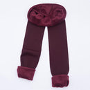 Autumn Winter Fashion Explosion Model Thick Velvet Warm Seamlessly Integrated Inverted Cashmere Leggings Warm Pants