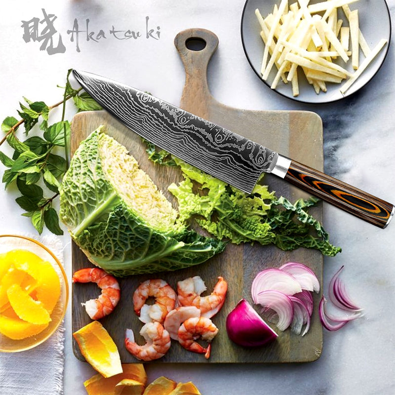 Kitchen Knives Set Stainless Steel 7CR17 Japanese Style Chef Knife Bread Meat Cleaver Paring Kitchen Knife Kitchen Accessories