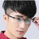 New Men's distance and near reading glasses Multi-focus automatic adjustment degree Anti-Blu-ray Presbyopia HD Glasses