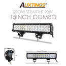 Auxtings 12&#39;&#39; 22&#39;&#39; 20inch 12V 24V offroad led light bar Spot Flood Combo 20&#39;&#39; 126W led Work Light for Jeep Car 4WD Truck SUV ATV