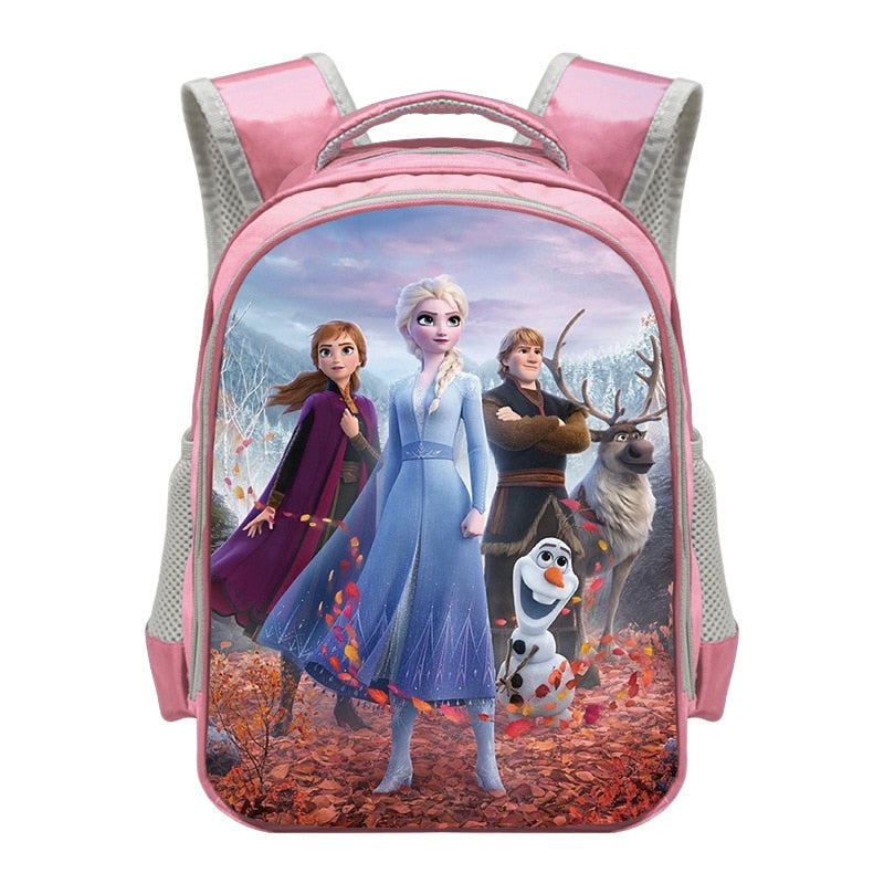 Top Qualität 2020 New Frozen Elsa Mädchen Schultasche Disney Prinzessin Kinder Schultaschen Für Mädchen Baby Schulrucksäcke