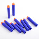 50PCS For Nerf Bullets Soft Hollow Hole Head 7.2cm Refill Darts Toy Gun Bullets for Nerf Series Blasters Xmas Kid Children Gift