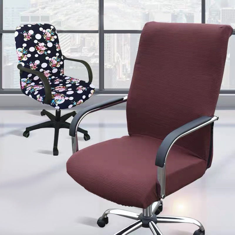 Office Computer Chair Cover Elastic Chair Cover Anti-dirty Removable Lift Chair Case Covers for Home Armchair