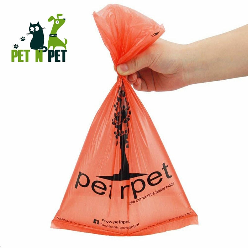 Dog Poop Bags Earth-Friendly 1080 Counts Biodegradable 60 Rolls Large Green Unscented  Waste Excrement Bags Of Product