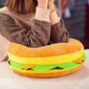 New Plush toys hamburger shape pillow creative funny plush toy doll cushion pillow child gift realistic hamburger stuffed toys