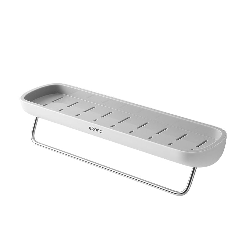 Estante organizador de baño sin perforaciones, estante de almacenamiento para ducha y champú, toallero de cocina para baño, artículos para el hogar, accesorios de baño