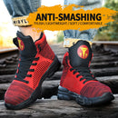Indestructible Ryder Shoes Men and Women Steel Toe Air Safety Cotton Boots Puncture-Proof Work Sneakers Breathable Shoes