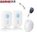 Darho Wireless Welcome IR Infrared Motion Sensor Doorbell Alarm 280M Range Shop Store Door Bell Magnetic Chime