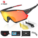 Gafas de ciclismo x-tiger, gafas de sol fotocromáticas polarizadas para ciclismo, gafas de bicicleta de montaña, gafas de protección para ciclismo de montaña, gafas