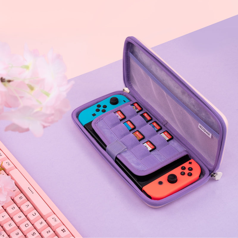 GeekShare-Hülle für Nintedndo Switch Schützende Hartschale, schlanke Reisetasche für Switch OLED NS-Spielekonsolenzubehör