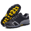 Anti-smashing Puncture-Proof Safety Shoes Men Women Steel Toe Air Work Sneakers Indestructible Ryder Shoes Fashion Men&