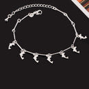 Hot sale silver color bracelet beautiful flowers for women classic high quality fashion jewelry wholesale JSH-lh013