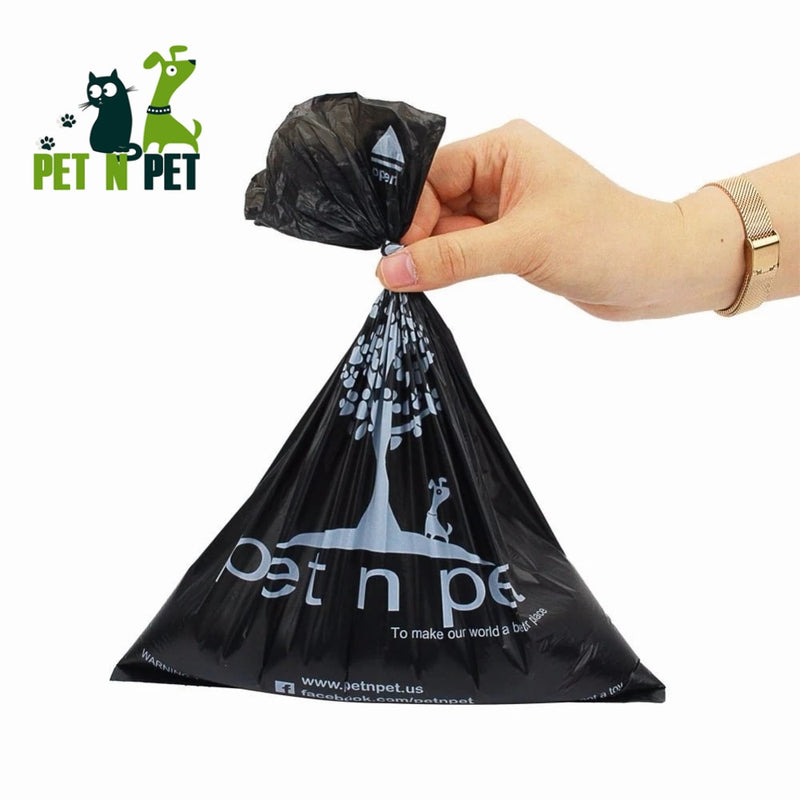 Bolsas para excrementos de perro ecológicas 1080 recuentos biodegradables 60 rollos grandes bolsas verdes sin perfume para excrementos de residuos del producto