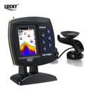 LUCKY FF918-180S Wired Fishing finder 540ft/180m Depth Sounder Fish Detector Monitor echo sounder for fishing from a boat